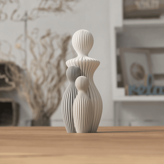 AMARA – Skulpturenset zum Muttertag in organischer Form