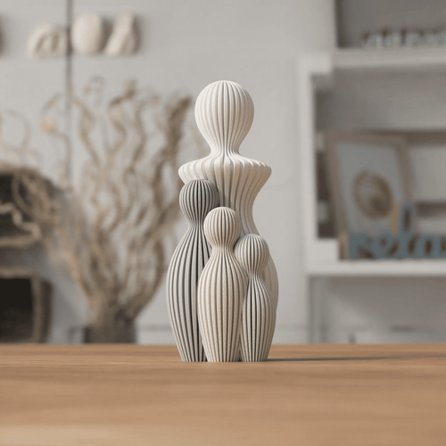 AMARA – Skulpturenset zum Muttertag in organischer Form